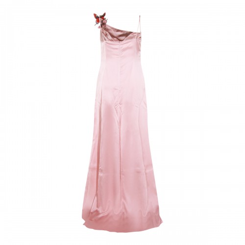 PINK VISCOSE DRESS