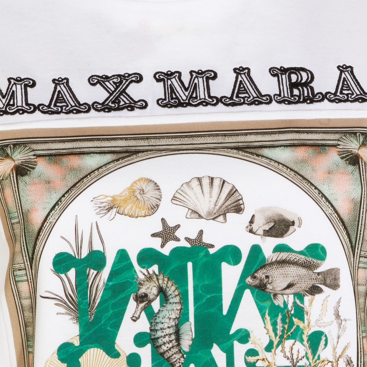 WHITE COTTON MXM SPADINO T-SHIRT