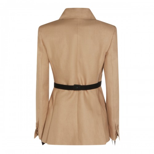 SAND LINEN MXSFIONDA BLAZER