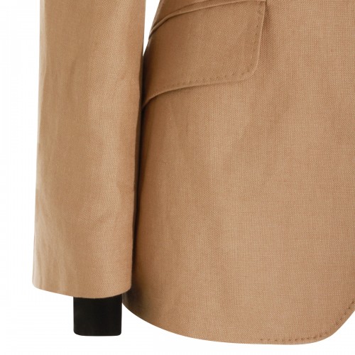 SAND LINEN MXSFIONDA BLAZER