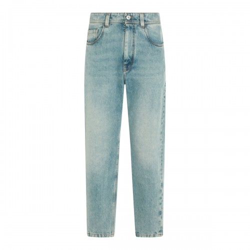 LIGHT BLUE COTTON JEANS