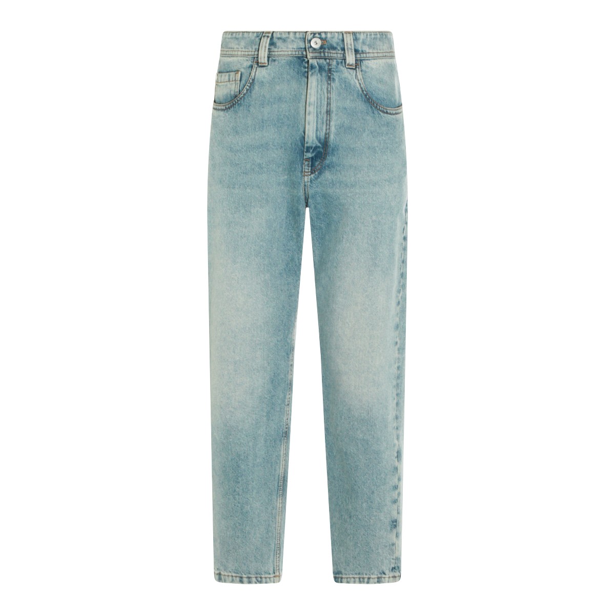 LIGHT BLUE COTTON JEANS
