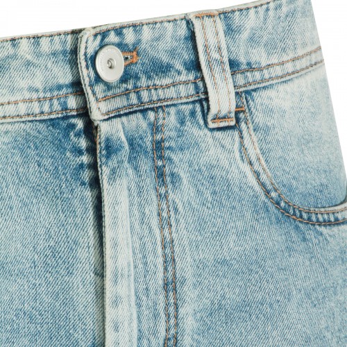 LIGHT BLUE COTTON JEANS