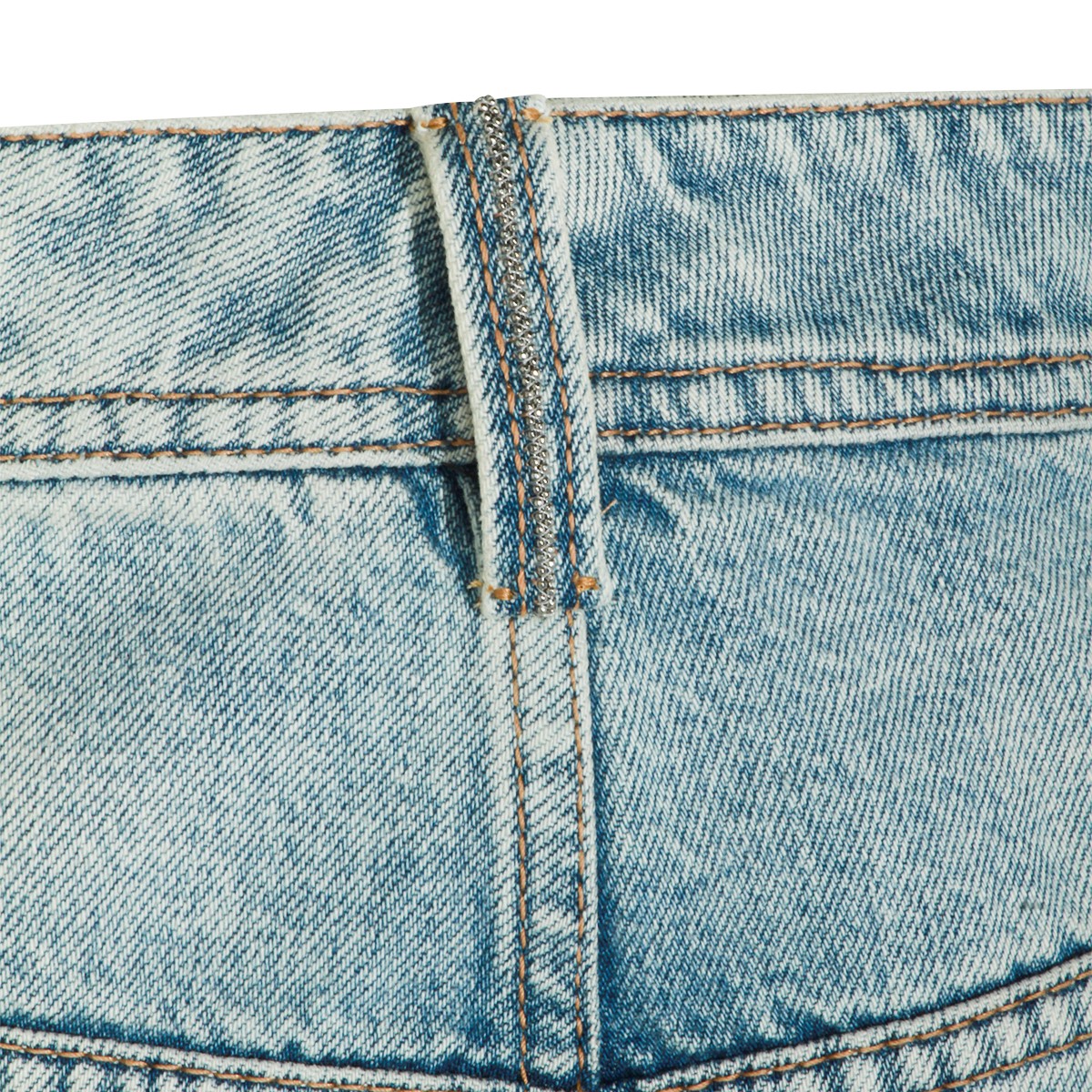 LIGHT BLUE COTTON JEANS