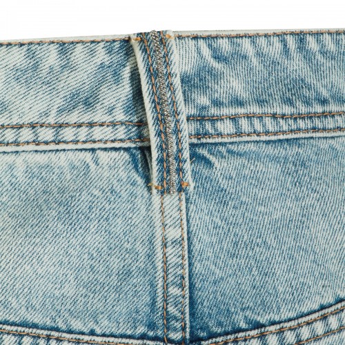 LIGHT BLUE COTTON JEANS
