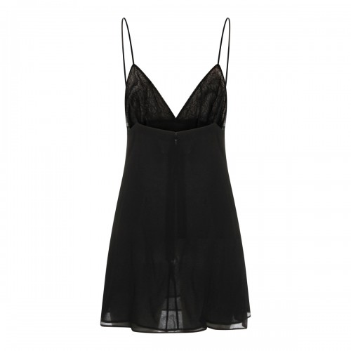 BLACK VISCOSE DRESS 2