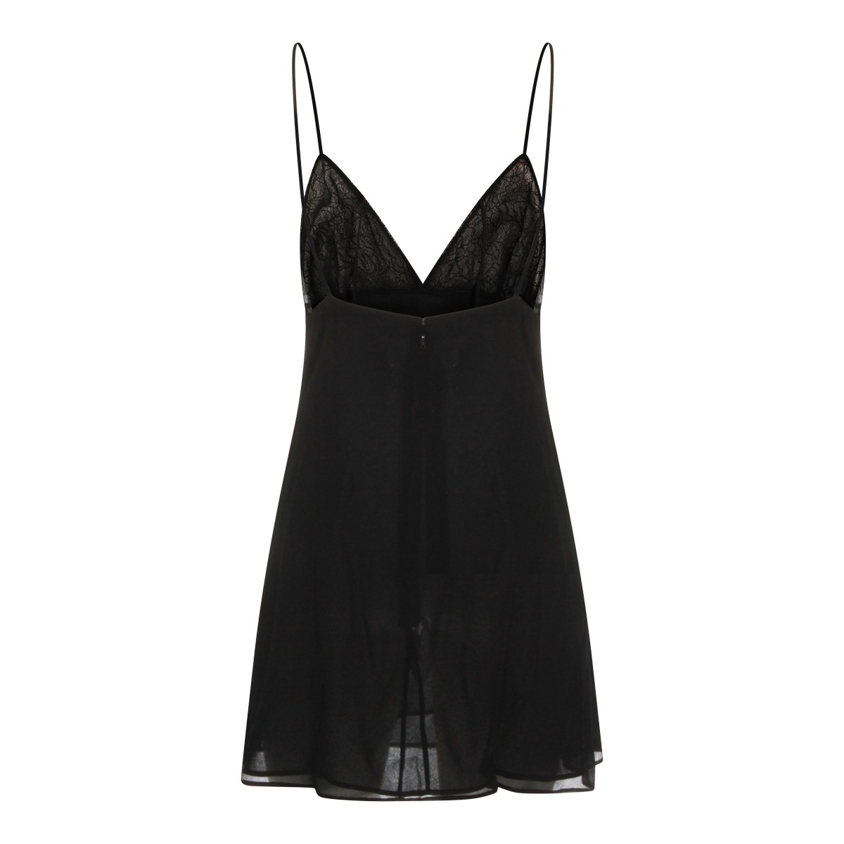BLACK VISCOSE DRESS