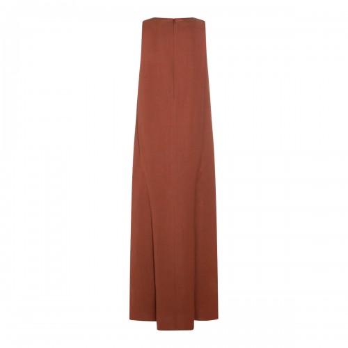 BRICK VISCOSE DRESS 2