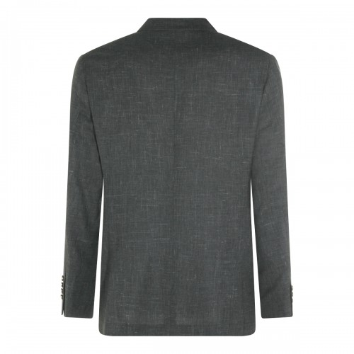 GREY WOOL BLAZER