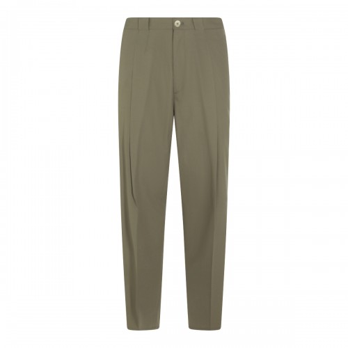 GREEN COTTON PANT
