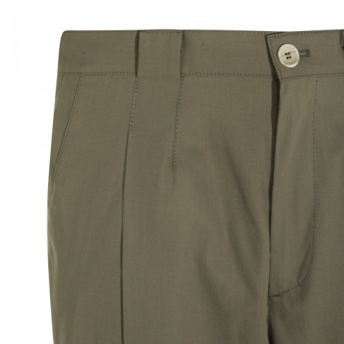 GREEN COTTON PANT