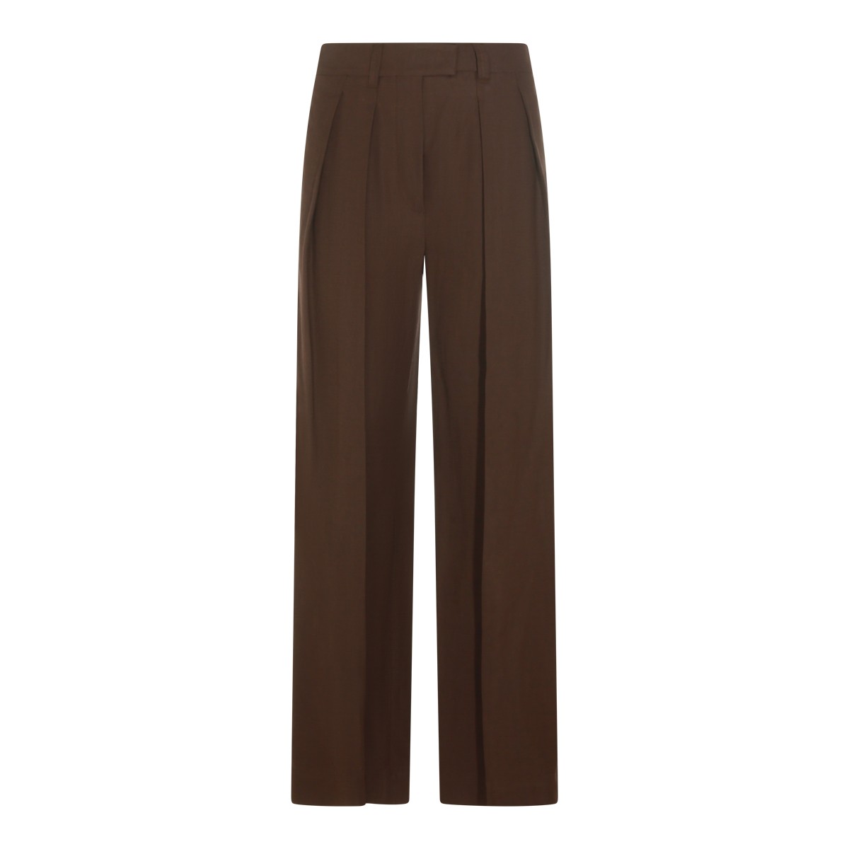 BROWN VISCOSE PANT
