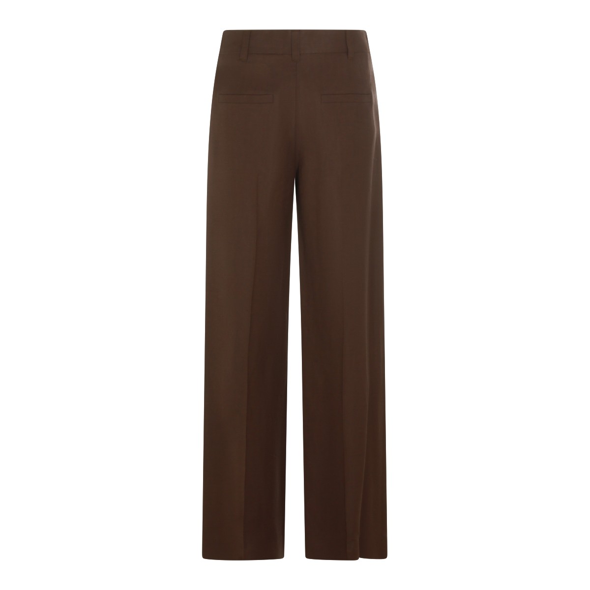 BROWN VISCOSE PANT