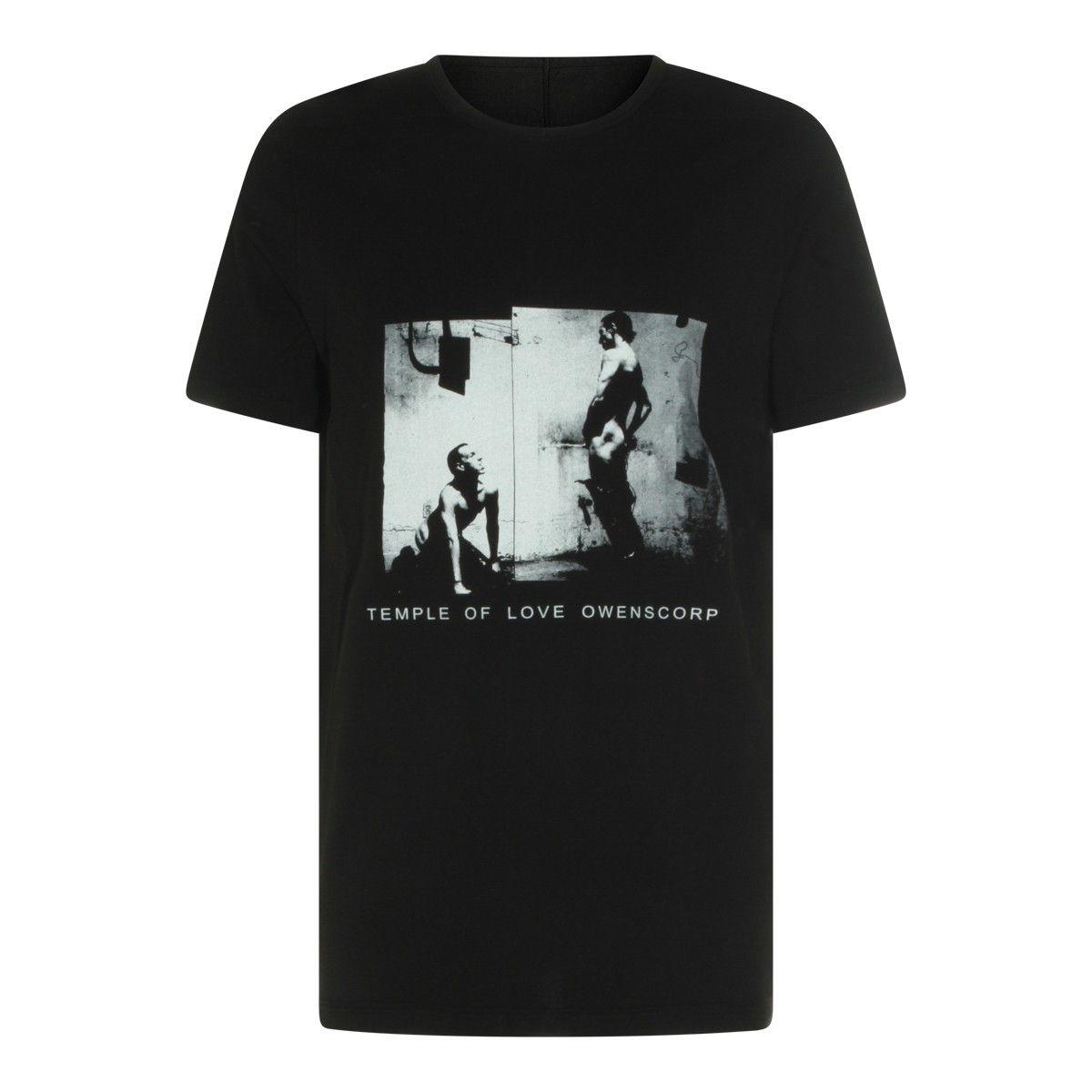 BLACK COTTON LEVEL T-SHIRT