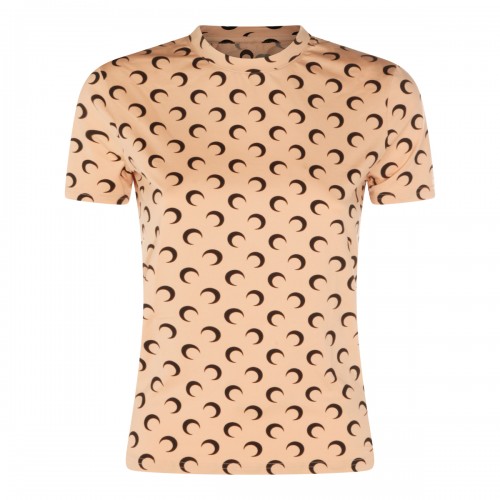 NUDE AND BLACK T-SHIRT