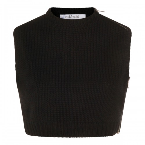 BLACK COTTON MXSVOLTO TOP