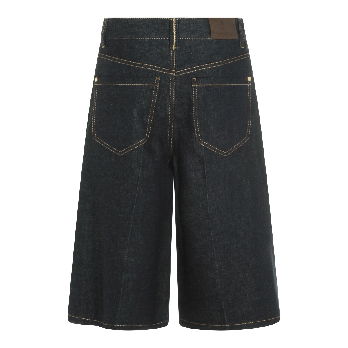 DARK BLUE COTTON SHORTS