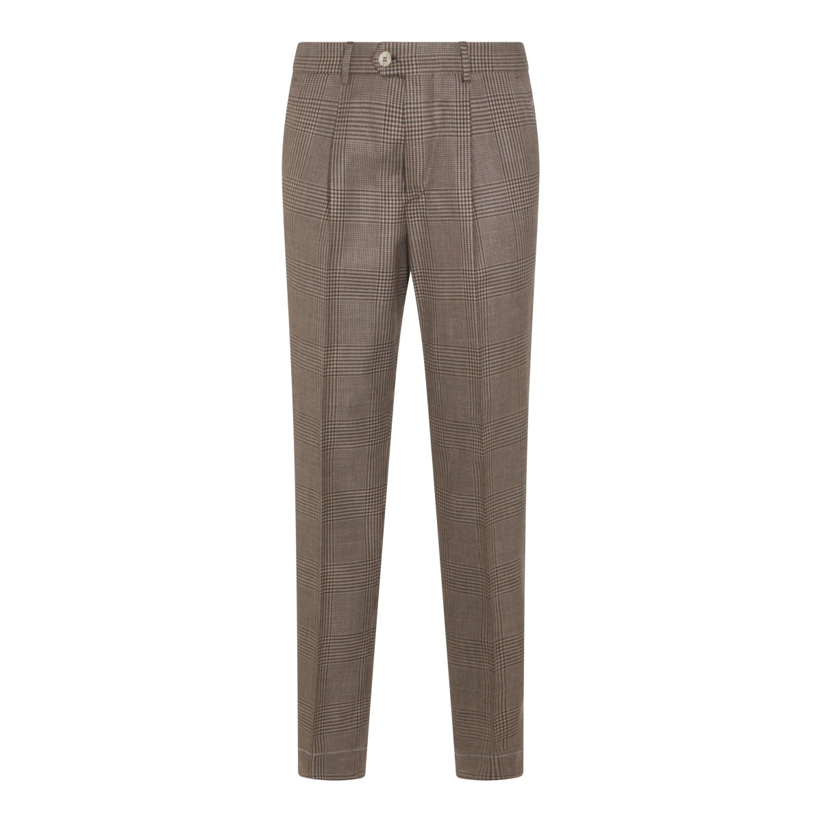 BROWN WOOL PANT