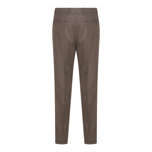 BROWN WOOL PANT