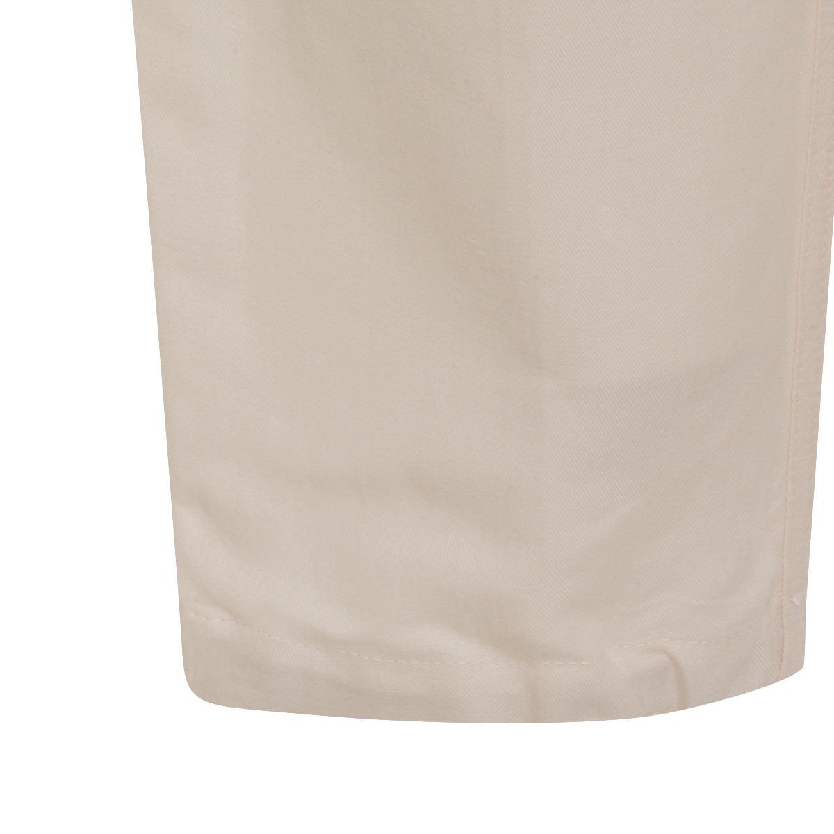 CREAM LINEN COTTON BLEND PANT
