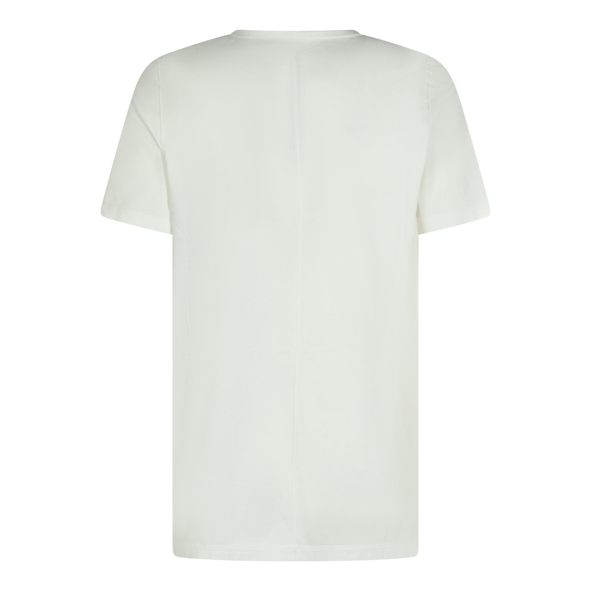 WHITE COTTON LEVEL T-SHIRT