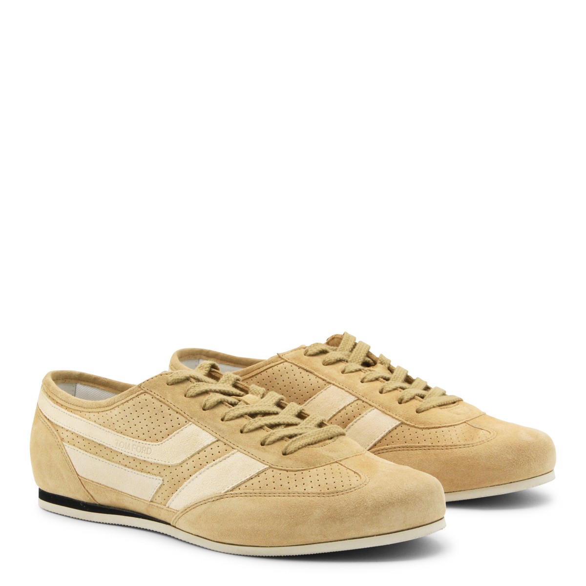 SAND LEATHER SNEAKERS