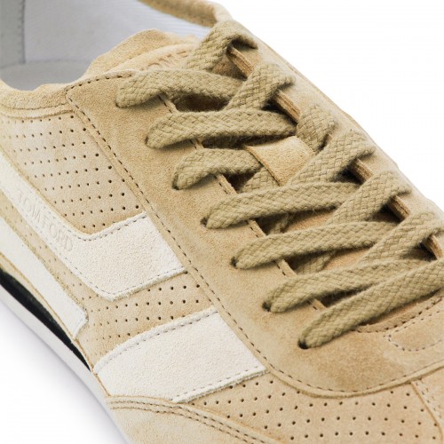 SAND LEATHER SNEAKERS