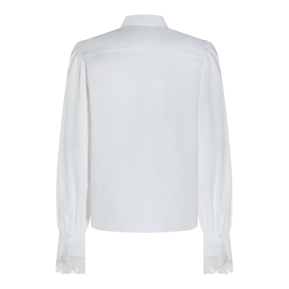 WHITE COTTON SHIRT