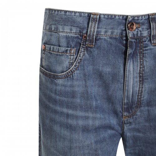 BLUE COTTON JEANS