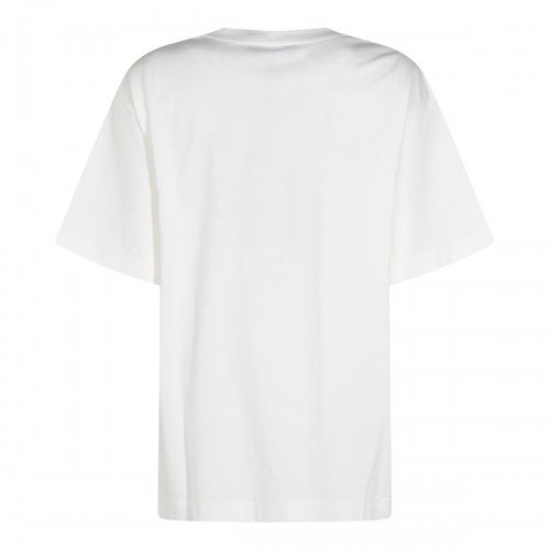 WHITE COTTON T-SHIRT