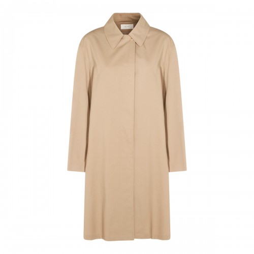 BEIGE COTTON DAYTON TRENCH COAT