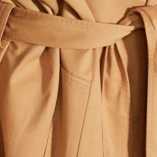 BEIGE COTTON DESTER TRENCH COAT