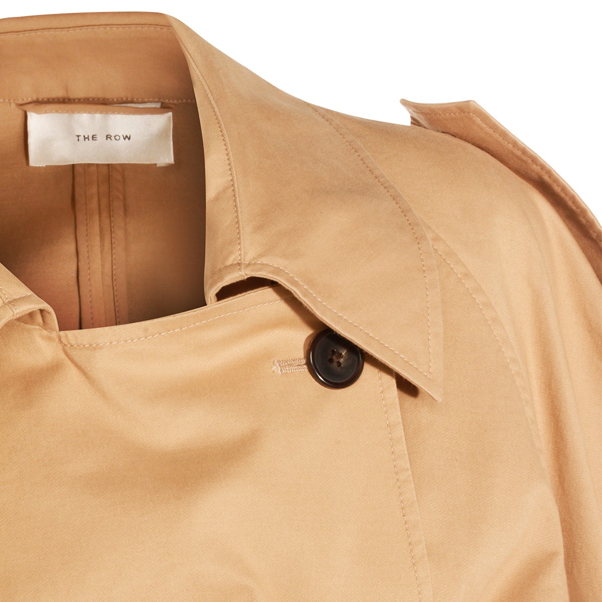 BEIGE COTTON DESTER TRENCH COAT