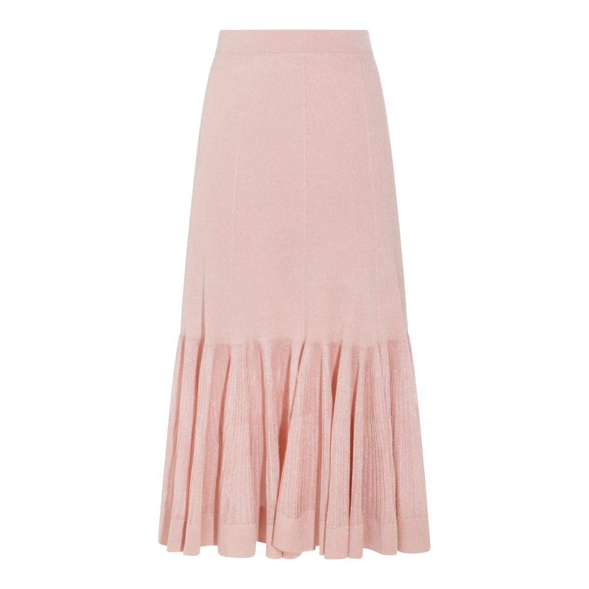 PINK VISCOSE SKIRT