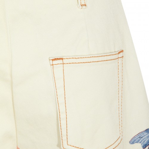 MULTICOLOR COTTON JEANS