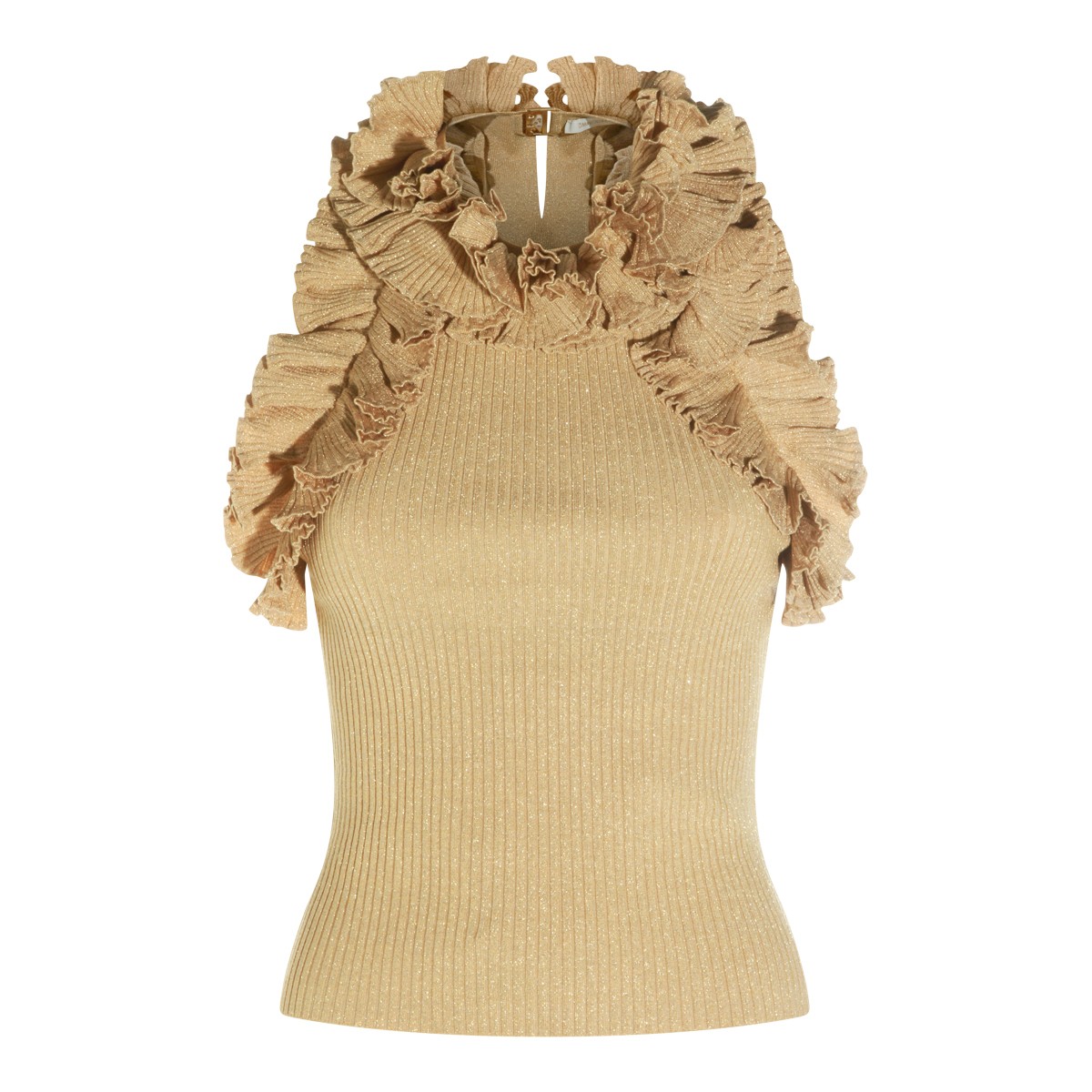 GOLD VISCOSE TOP