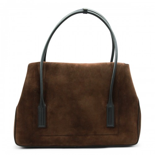 BROWN LEATHER TOTE