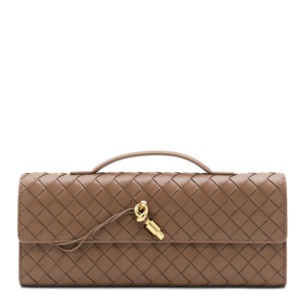 PINECONE LEATHER ANDIAMO BAG