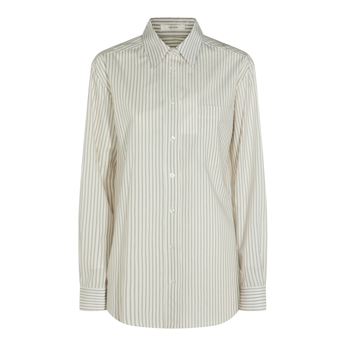 LIGHT BEIGE COTTON SHIRT
