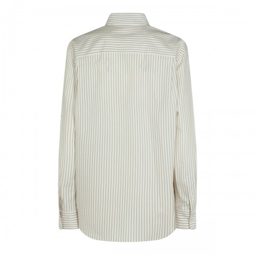 LIGHT BEIGE COTTON SHIRT