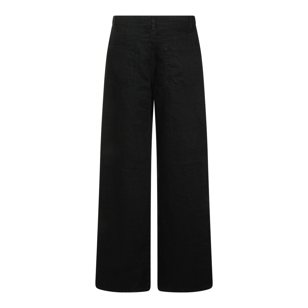 BLACK COTTON EGLITTA DENIM JEANS