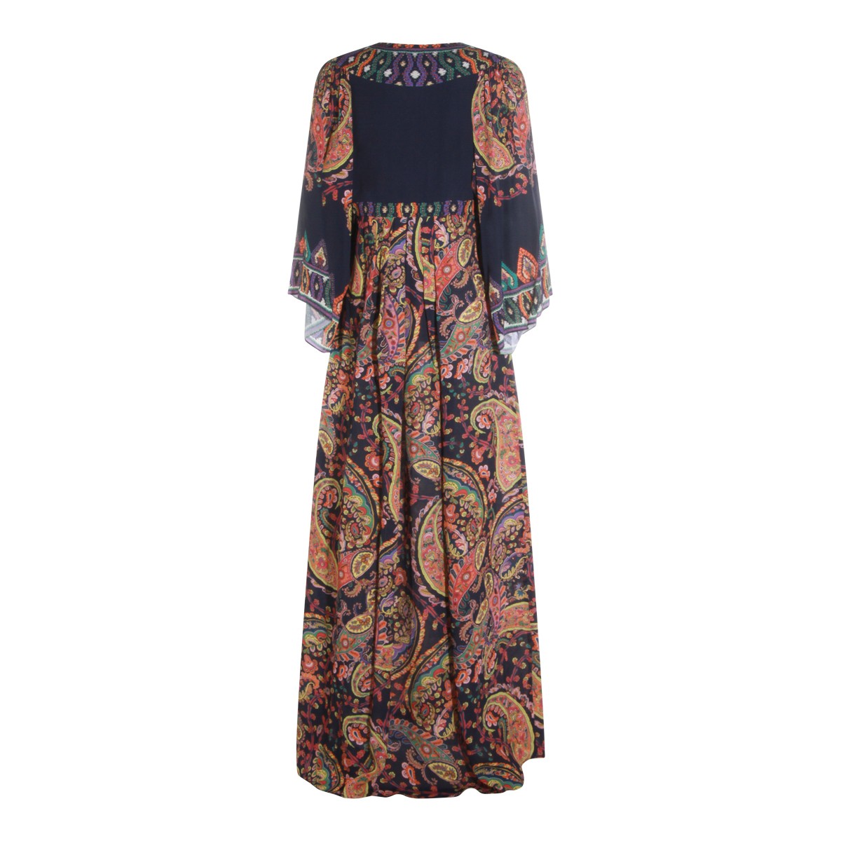MULTICOLOR VISCOSE DRESS