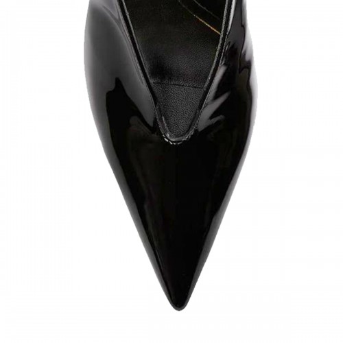 BLACK LEATHER GUCCI 97 PUMPS