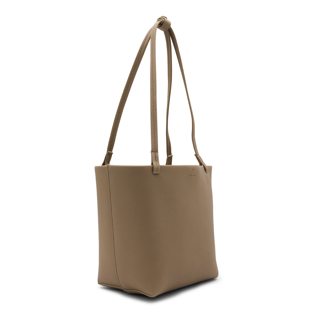 TAUPE LEATHER MEDIUM PARK TOTE