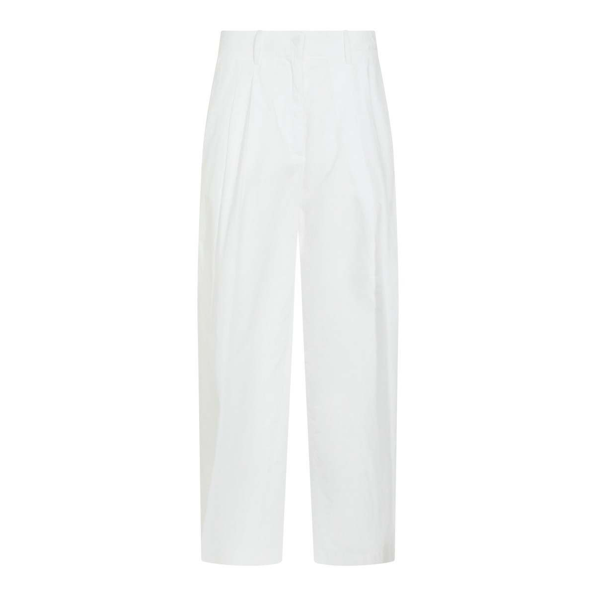 WHITE COTTON PANT