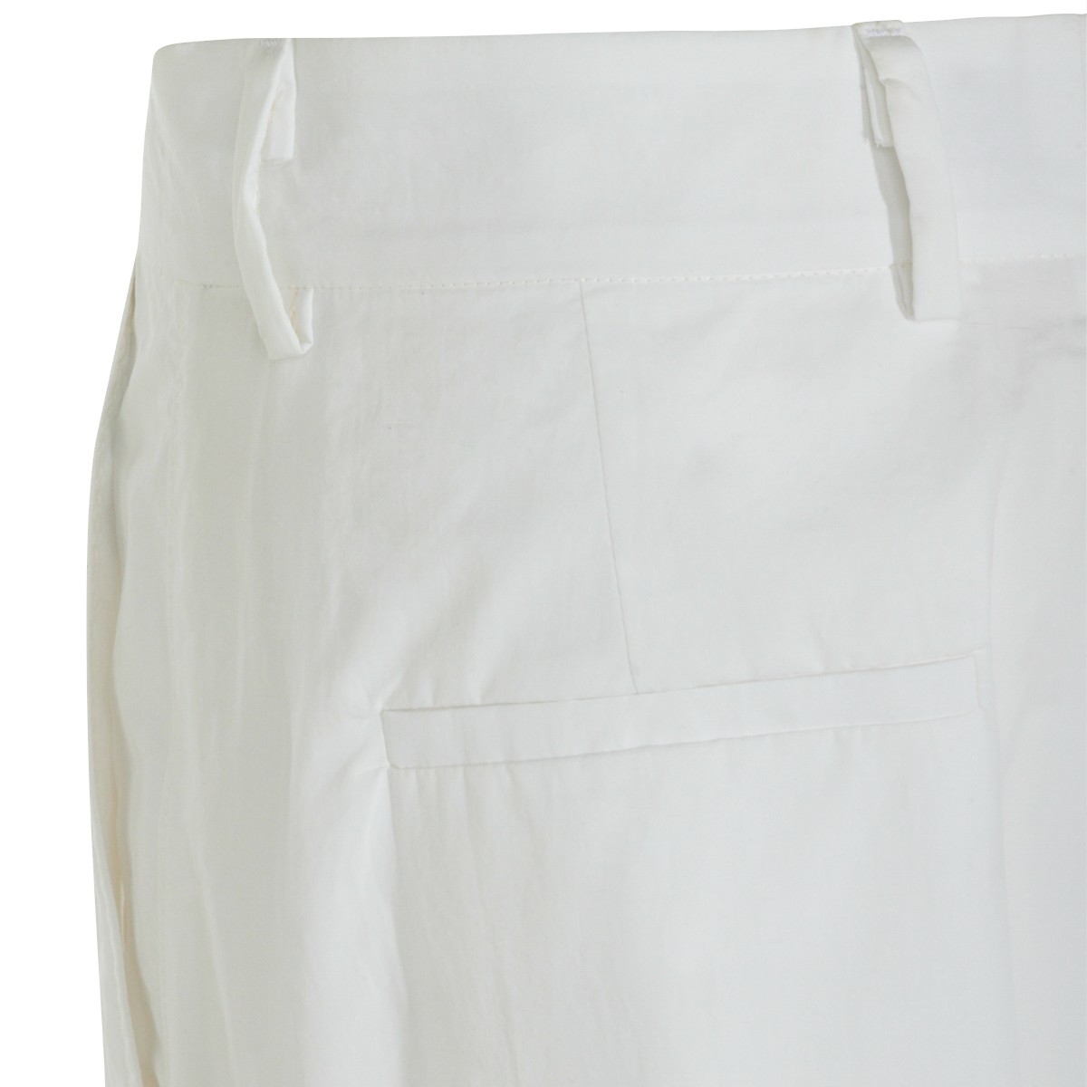 WHITE COTTON PANT