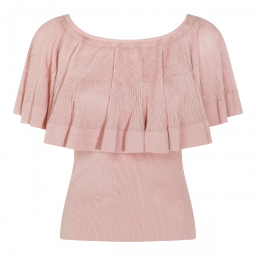 PINK VISCOSE TOP
