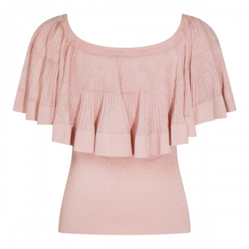PINK VISCOSE TOP