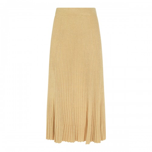GOLD VISCOSE SKIRT