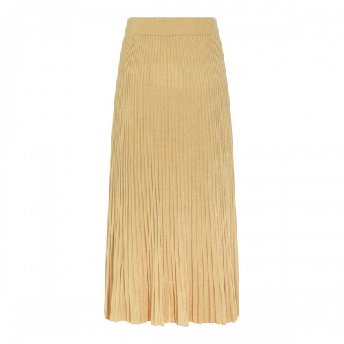 GOLD VISCOSE SKIRT